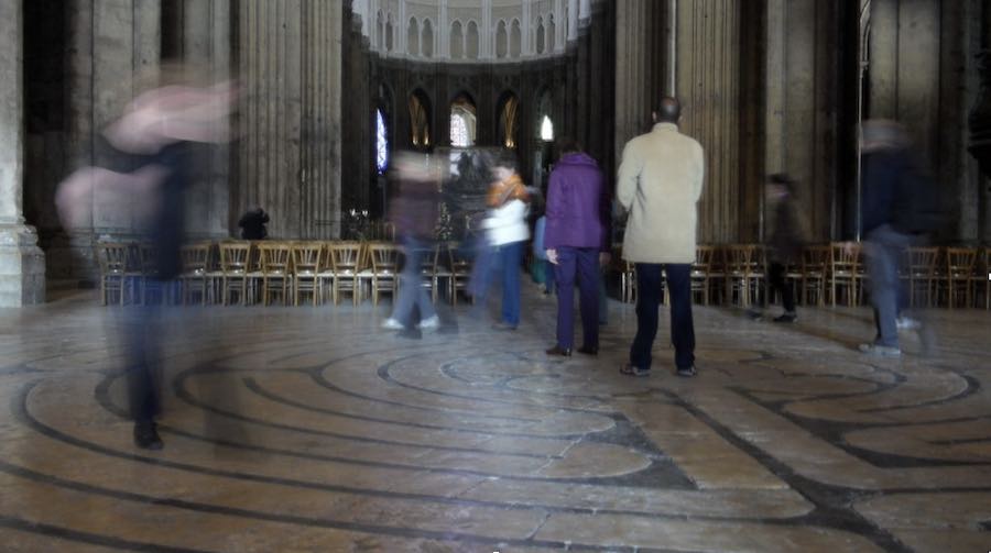 Walking the Labyrinth, Chartres Cathedral